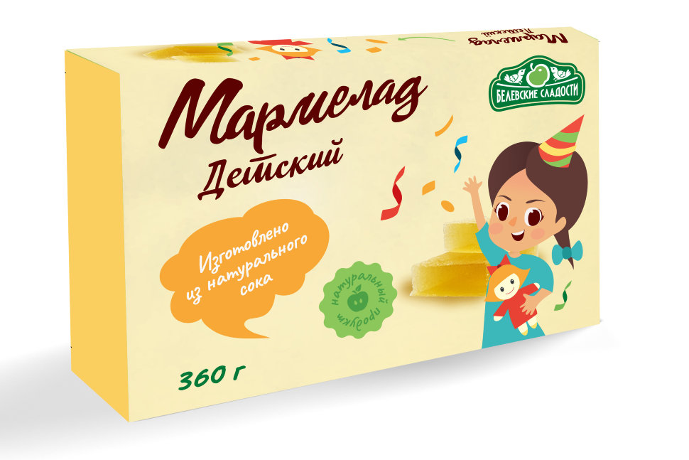  Мармелад  "Детский" белевский 360г   в Майкопе
